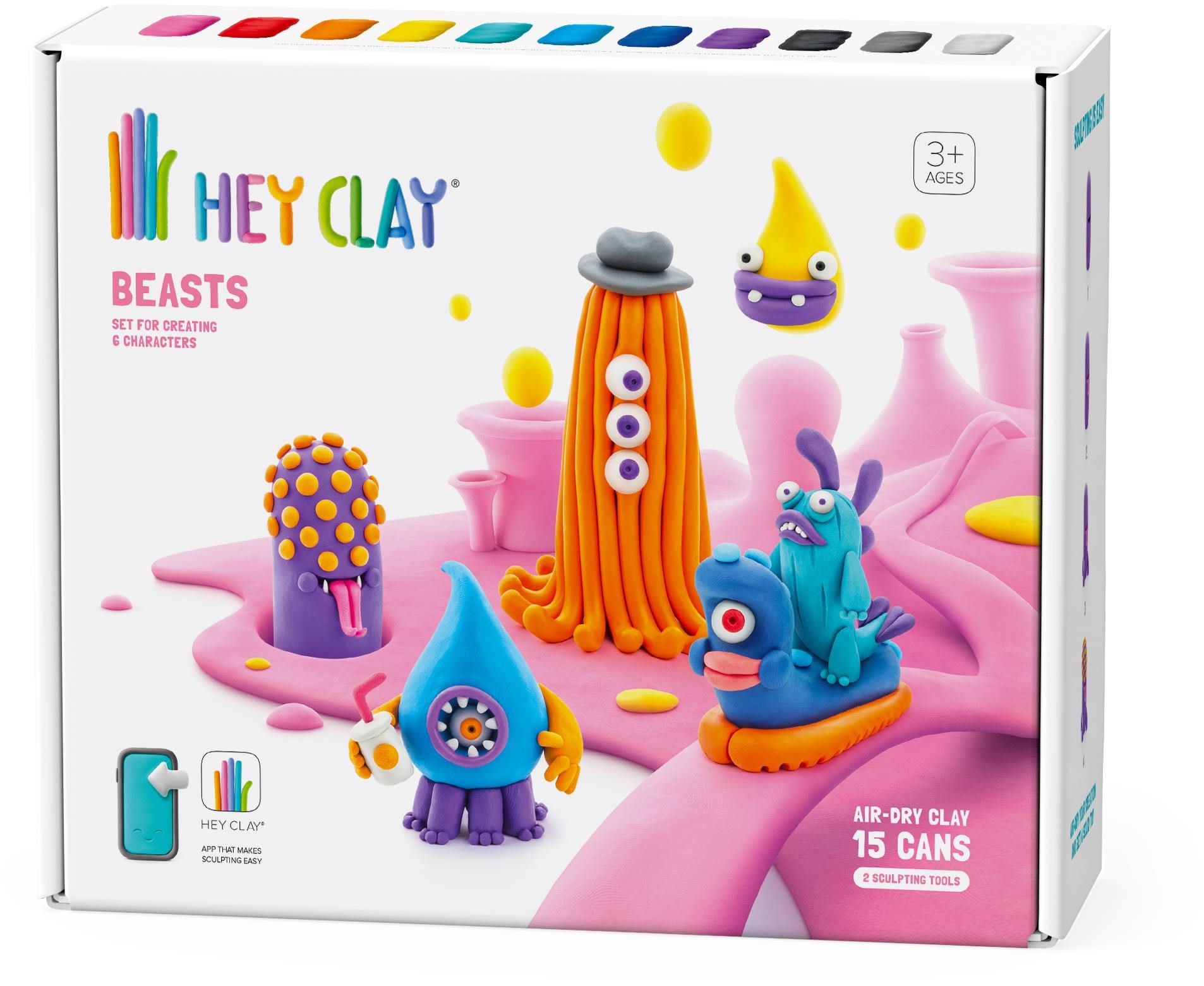 Hey Clay Monster Knete