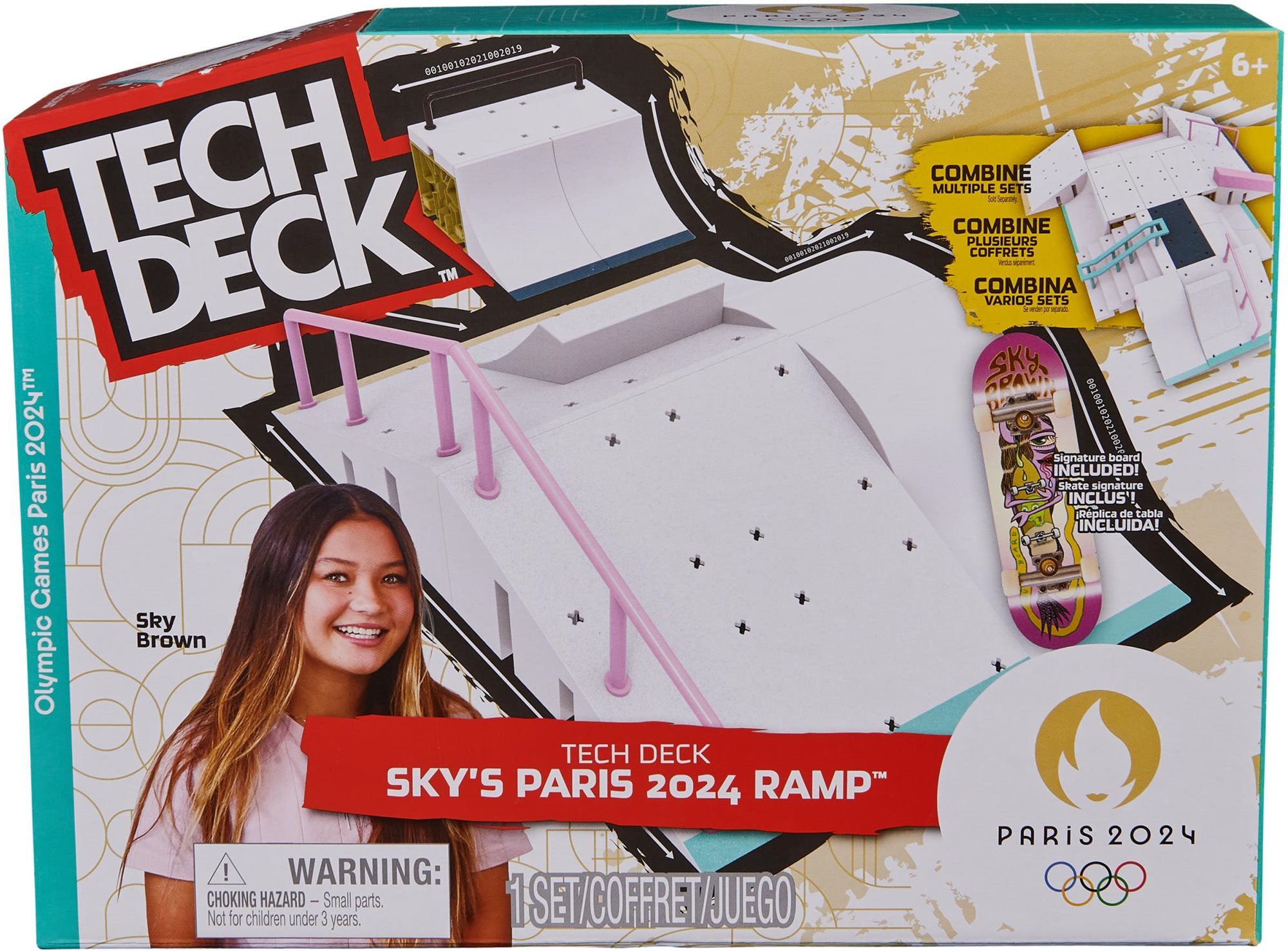 Tech Deck Xconnect Olympijský park Sky Brown Fingerboard rampa
