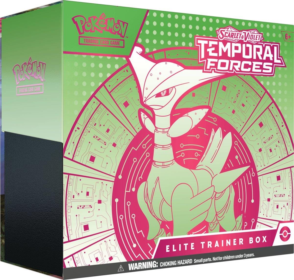 Pokémon TCG: SV05 Temporal Forces - Elite Trainer Box - Iron Thorns...