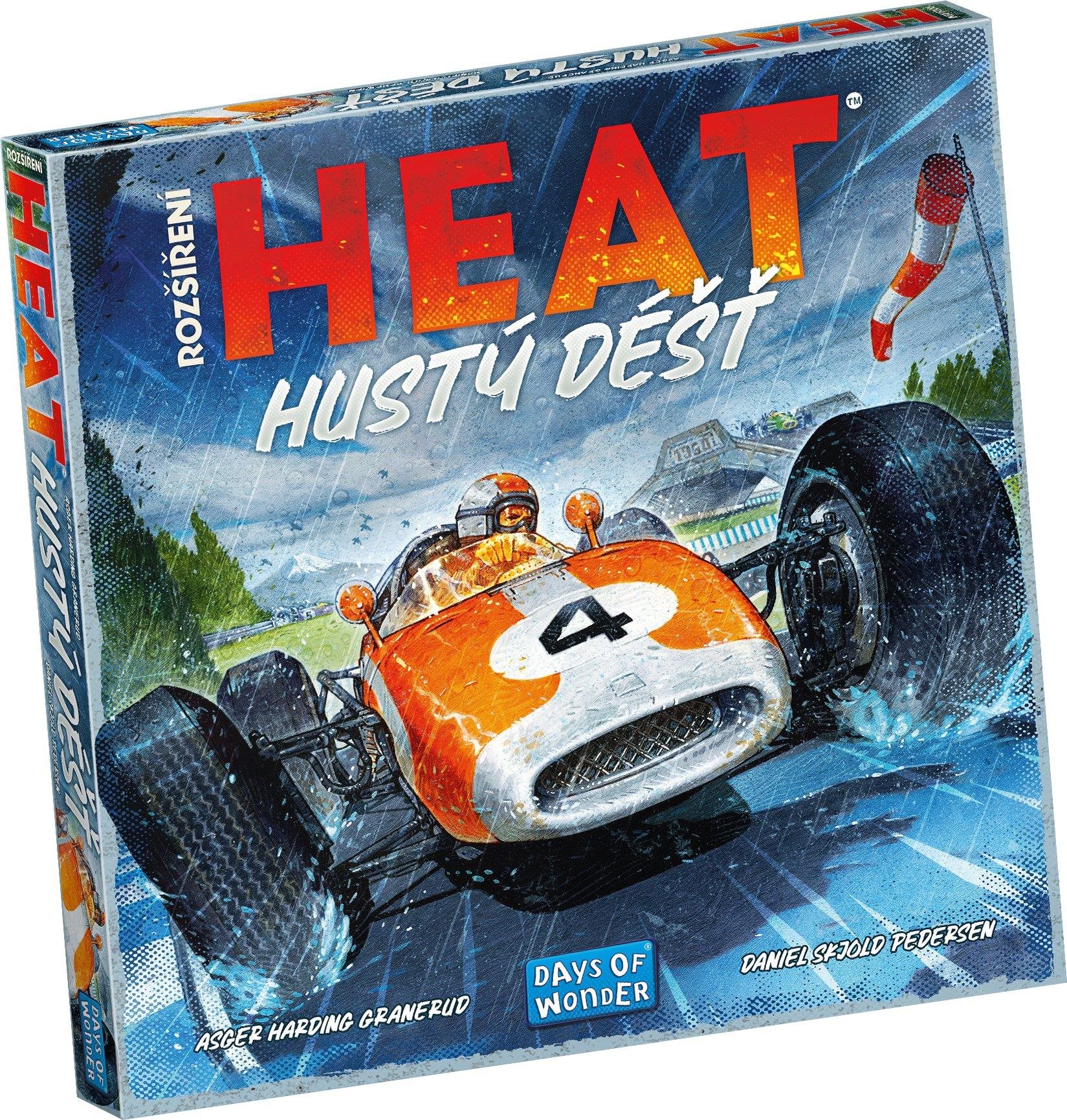 Heat: Hustý dážď Dosková hra