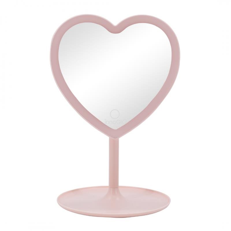 innoGIO GIOperfect Pink Heart Sminktükör