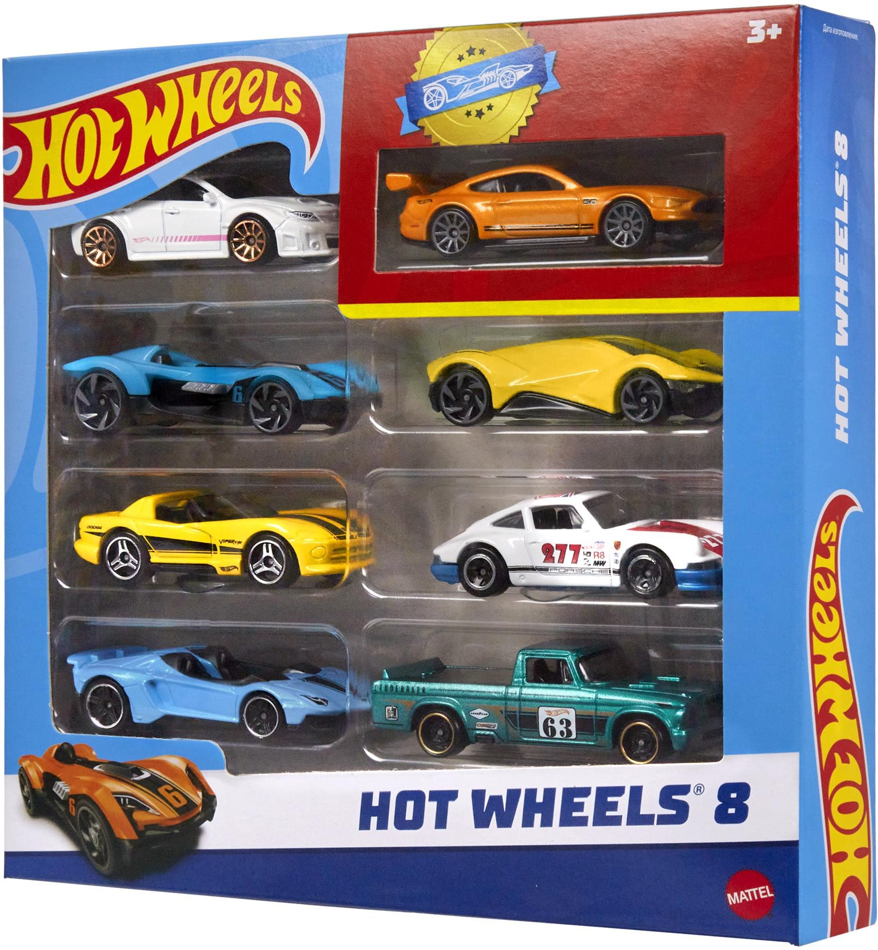 Hot Wheels HPV78 angličák 8 ks Hot Wheels