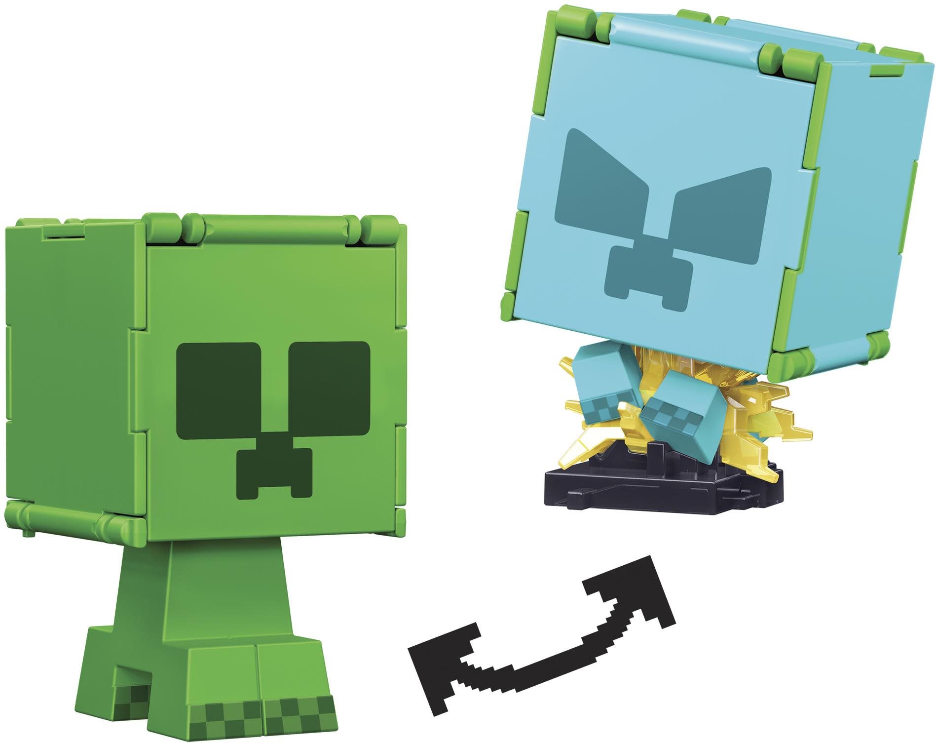Minecraft Figurka 2 v 1 Creeper & Charged Creeper Figúrky