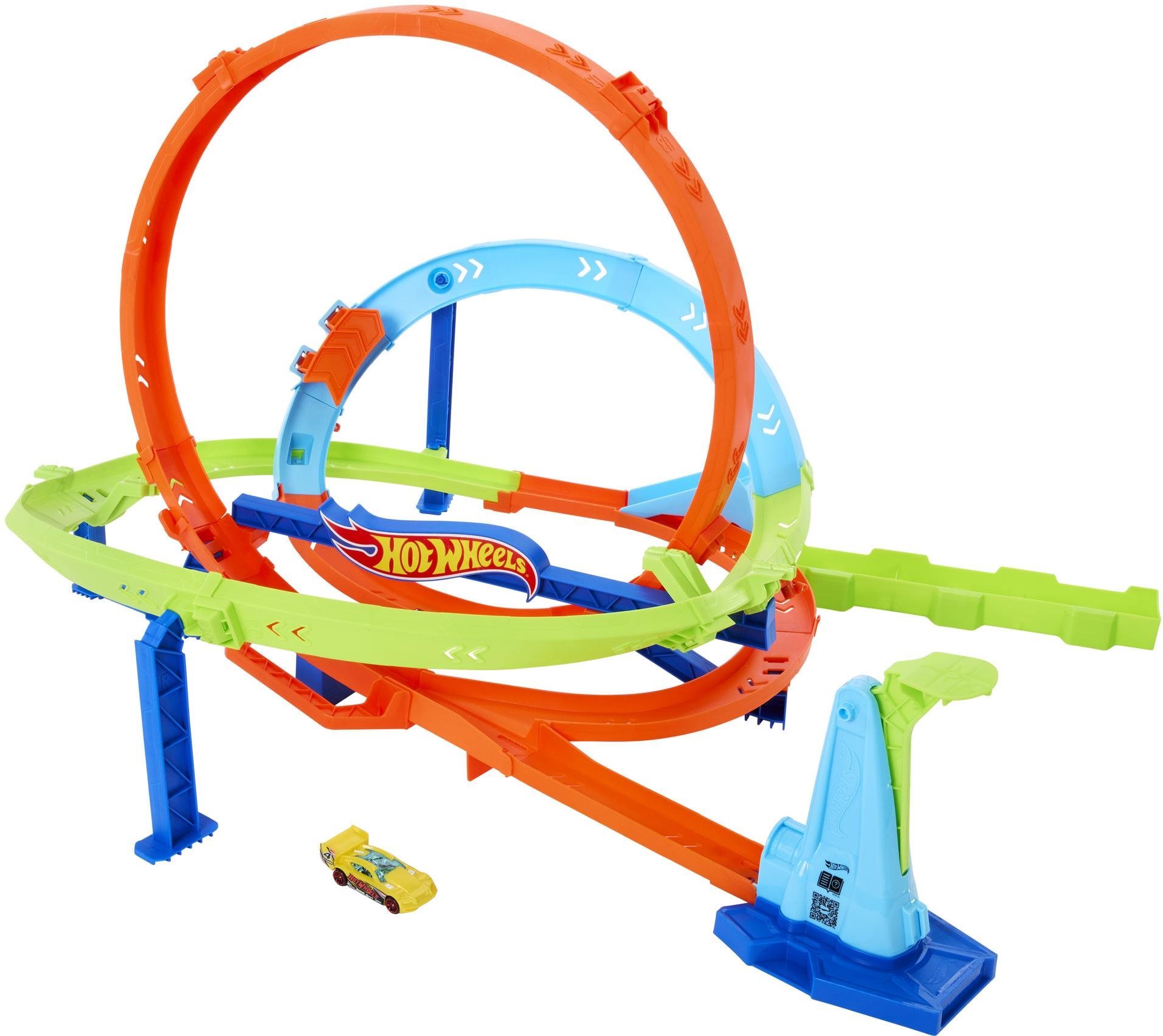 Hot Wheels Extrémna hyper slučka Autodráha