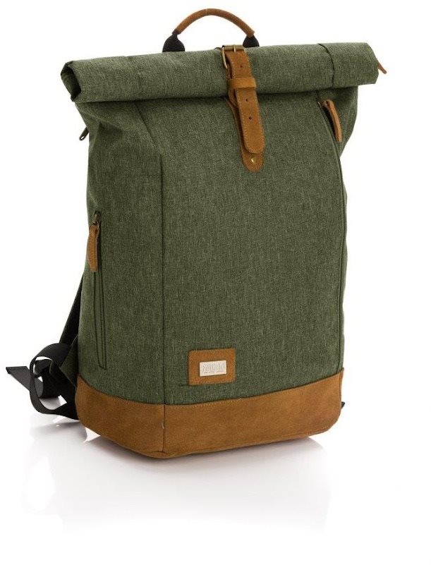 Fillikid Prebaľovací ruksak Berlín Dark Green Melange Prebaľovací...