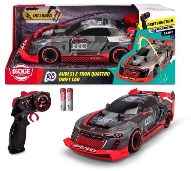 Dickie Audi S1 E-Tron Quattro 30 cm RC auto