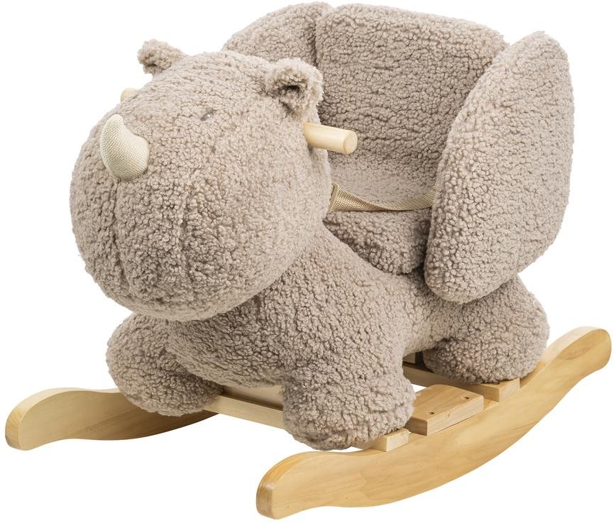 Nattou Hojdačka Teddy nosorožec taupe Hojdacia hračka