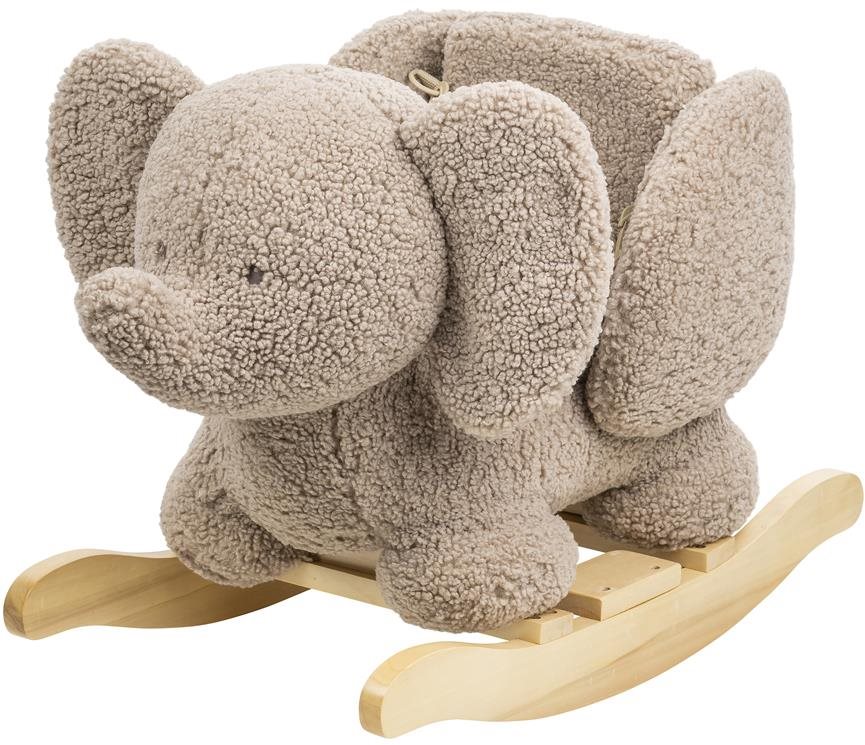 Nattou Hojdačka Teddy sloník taupe Hojdacia hračka