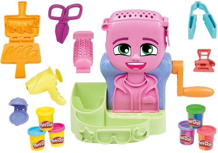 Play-Doh Fodrászat Gyurma