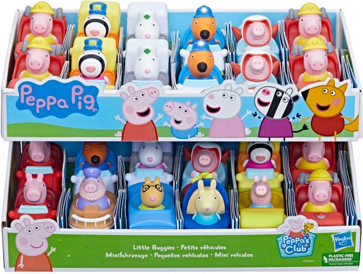 Prasiatko Peppa Mini autíčko Set figúrok a príslušenstva