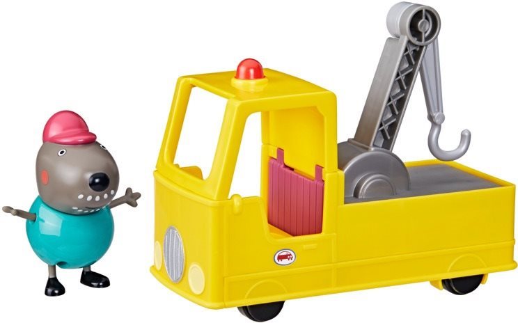 Peppa Malac - Kutya nagypapa vontatója Figura szett
