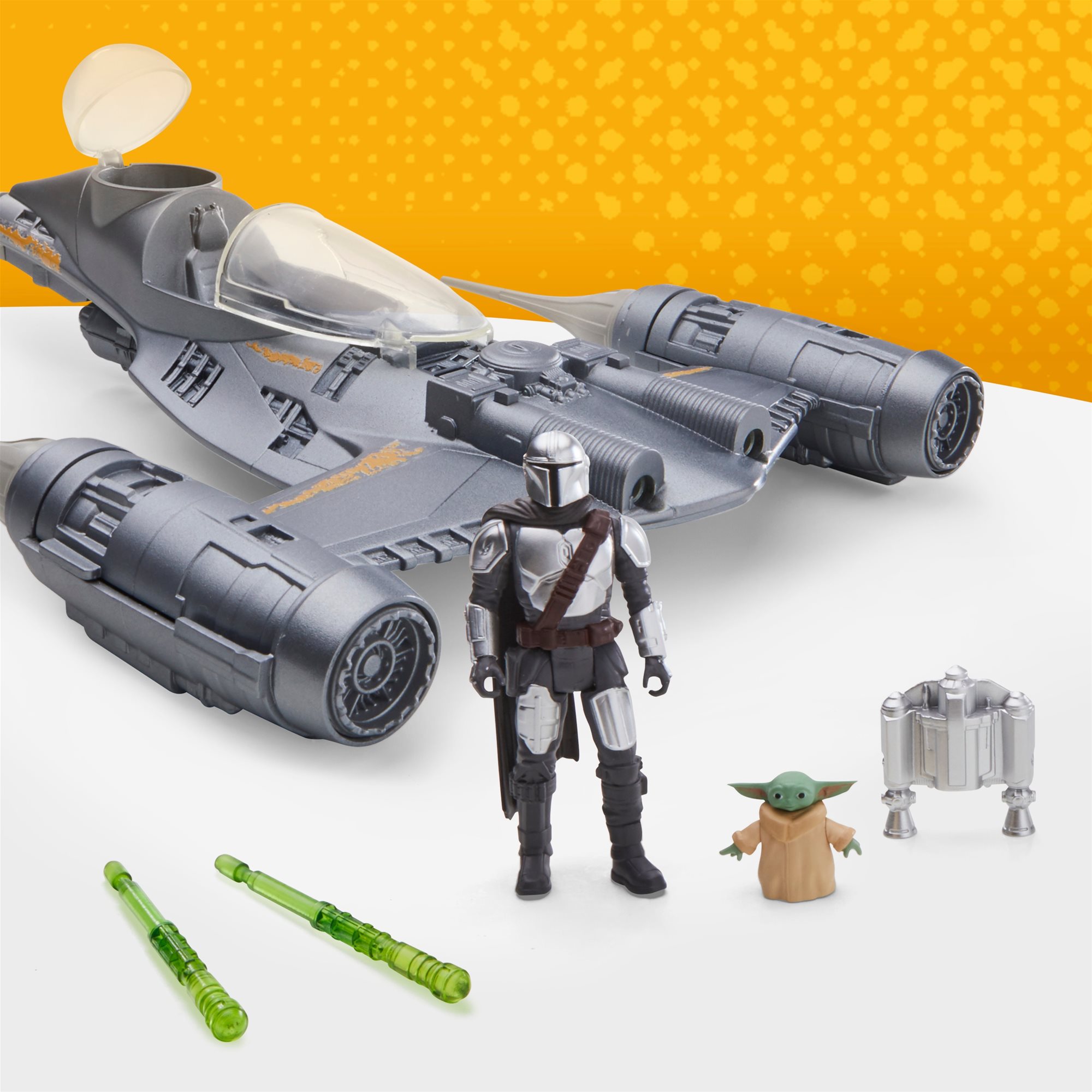 Star Wars Mandalorianova Stíhačka N1 a figúrka Figúrka