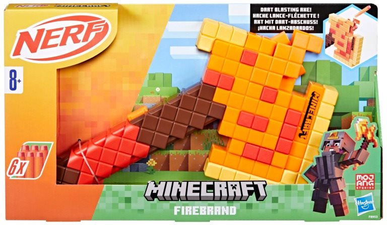 Nerf Minecraft Firebrand Nerf pištoľ