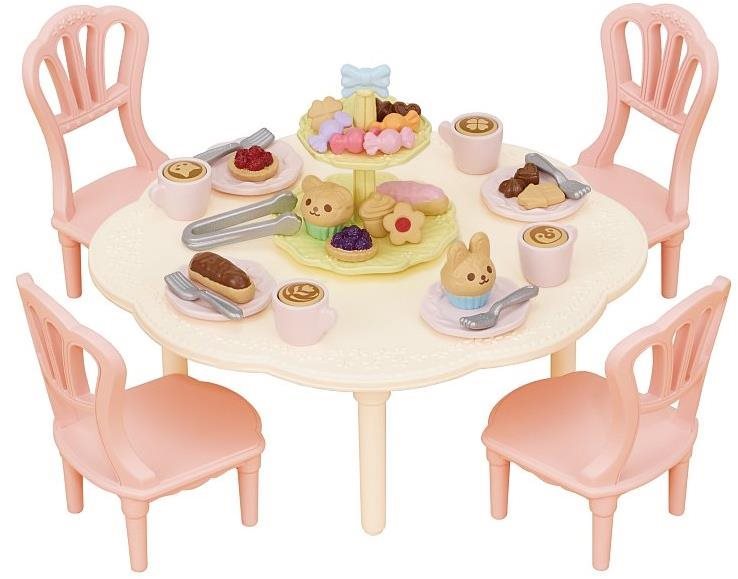 Sylvanian Families Party készlet édességekkel Figura kiegészítő