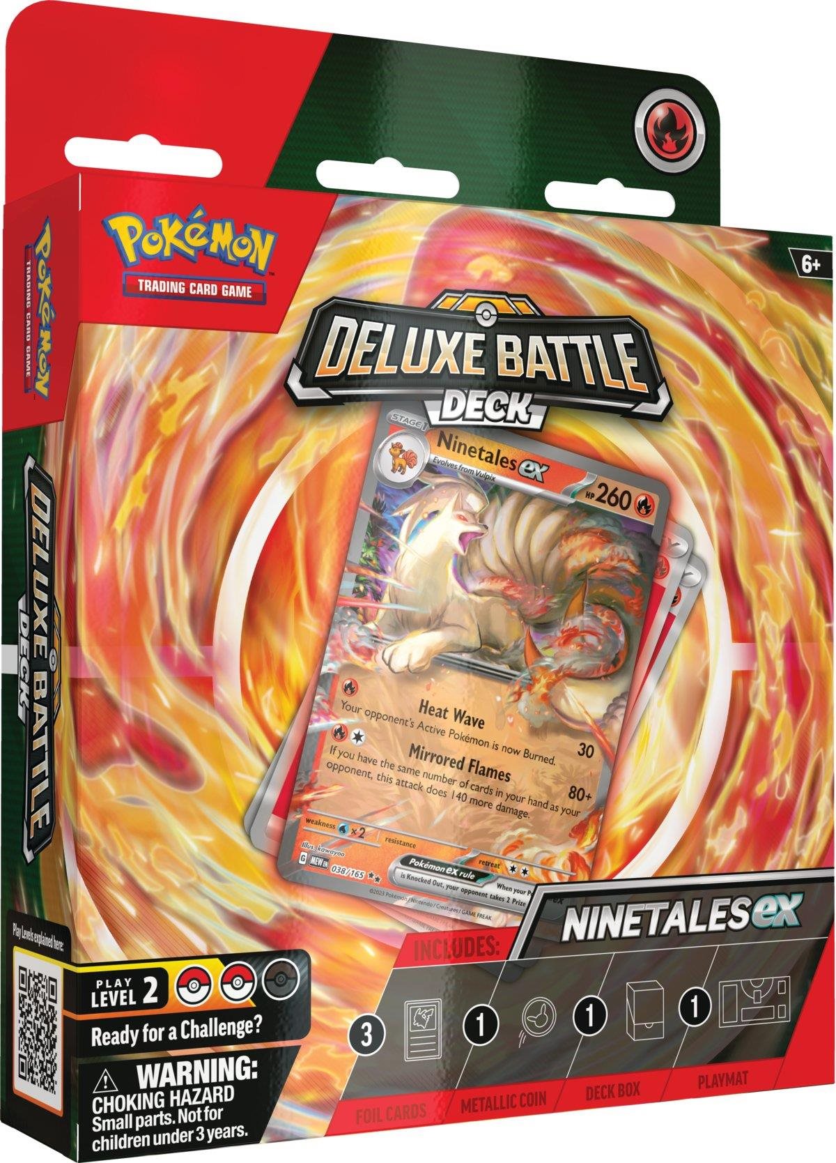Pokémon TCG: Deluxe Battle Deck - Ninetales ex Pokémon kártya