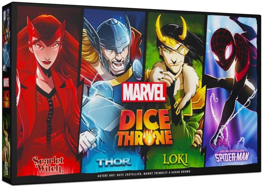 Marvel Dice Throne: Súprava 1 Kartová hra