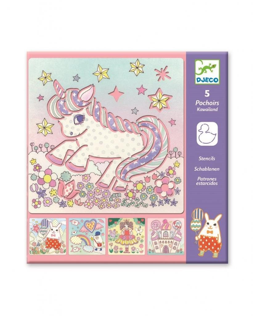 Djeco Šablóny Kawaii Land Šablóna