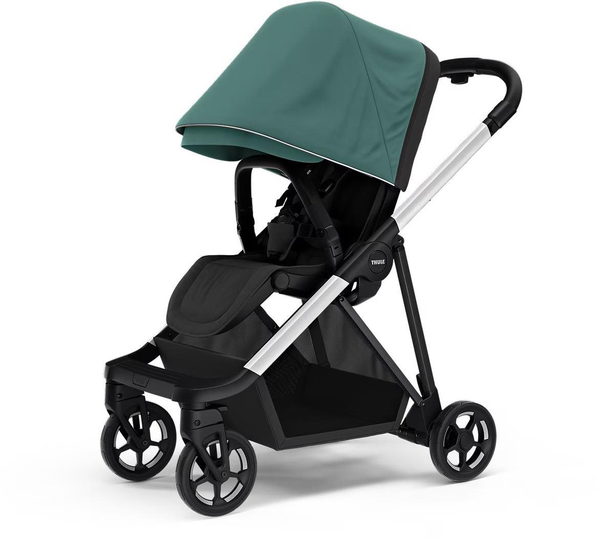 Thule Shine Mallard Green on Aluminum Kočík