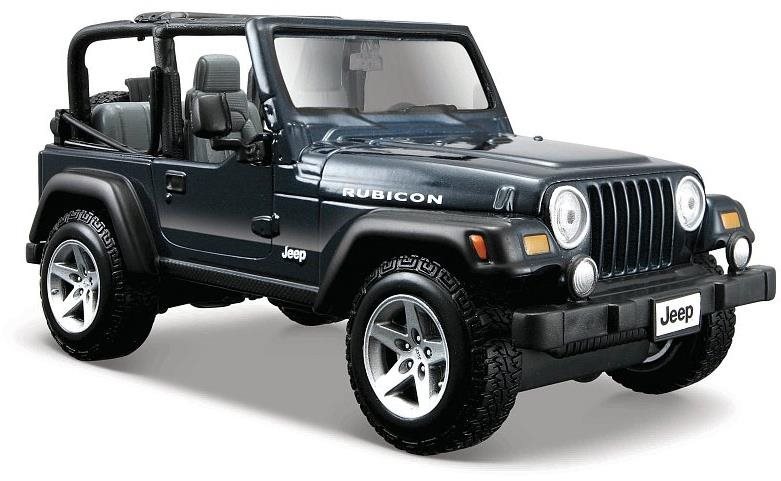 Maisto Jeep Wrangler Rubicon Kovový model