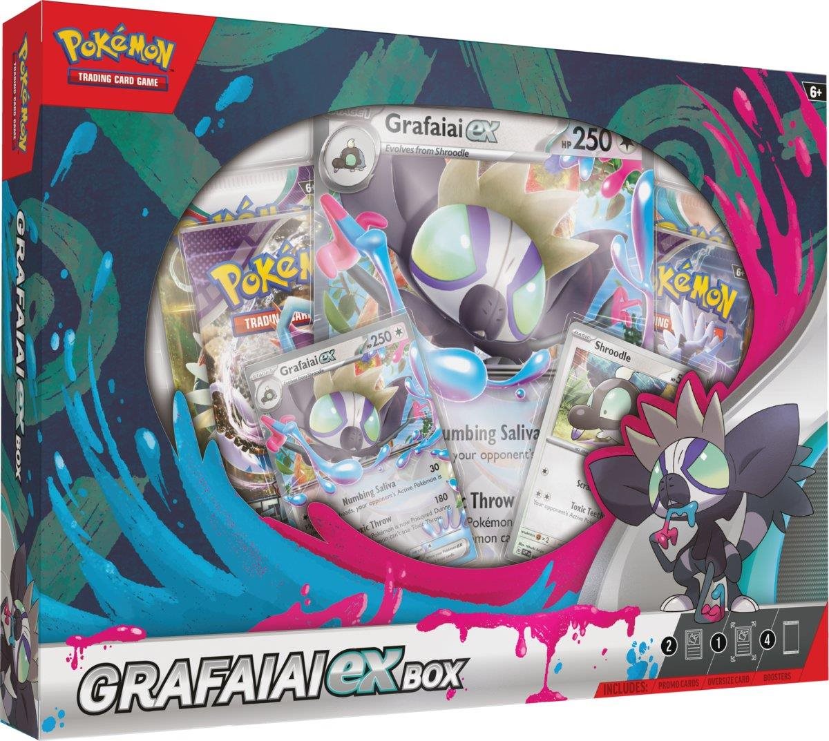 Pokémon TCG: Graphaiai ex Box Pokémon Karten