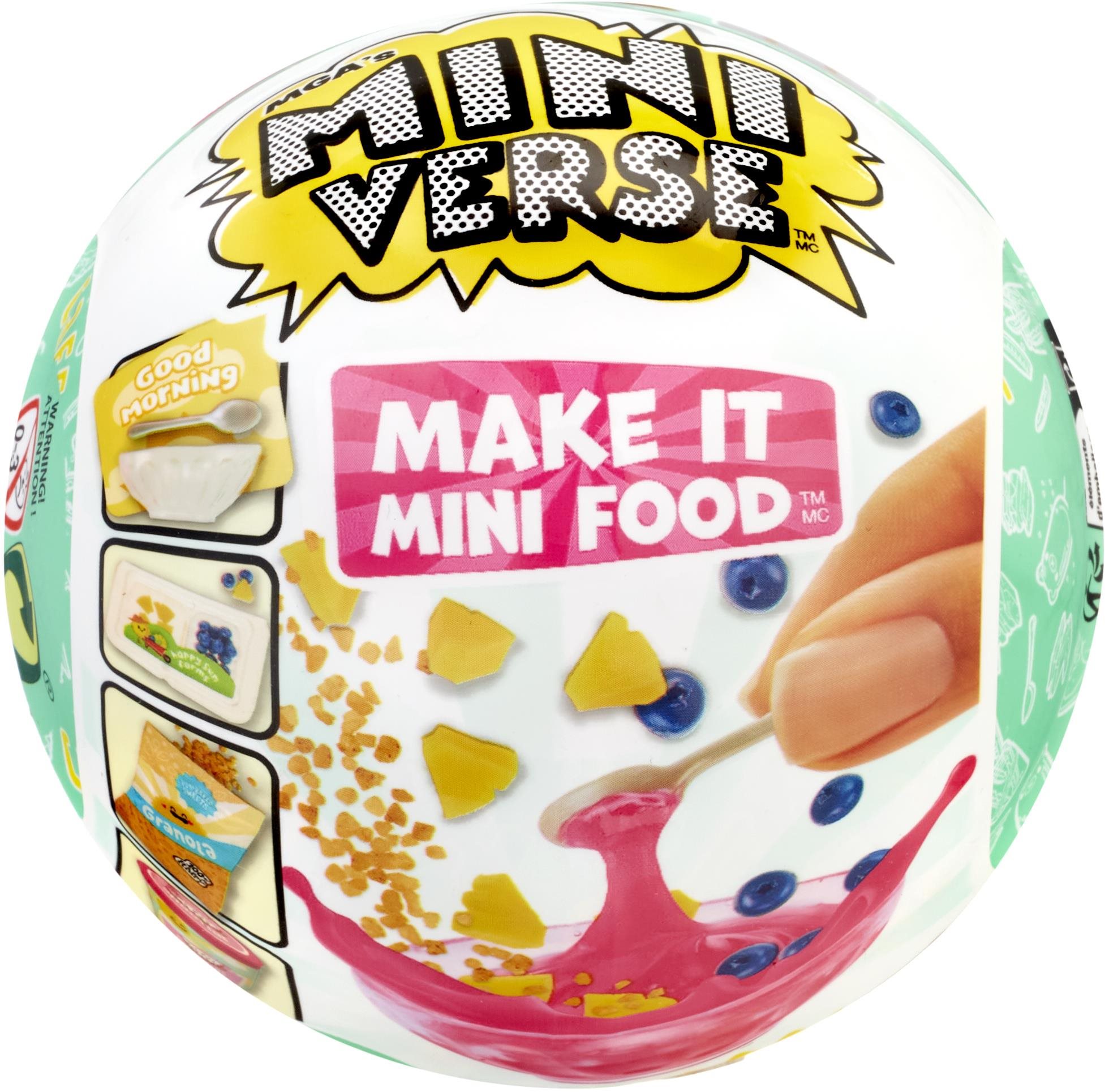 MGA Miniverse Mini Food Kaviareň, séria 3 Kreatívne tvorenie