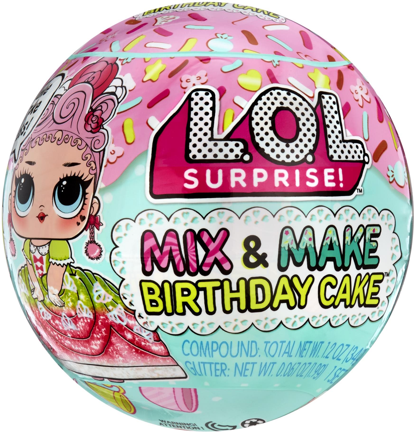 L.O.L. Surprise! Narodeninová bábika s tortou Bábika