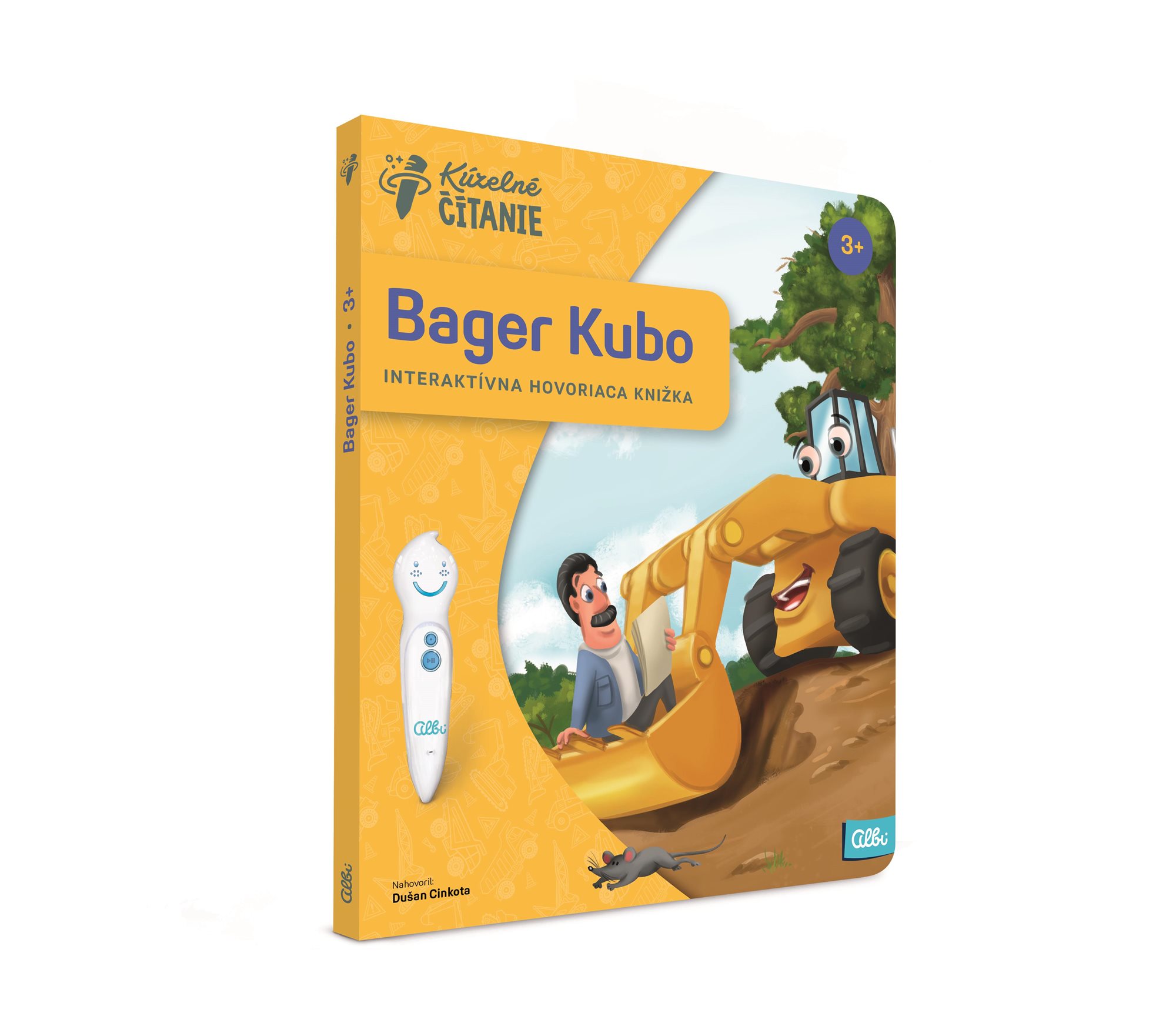Kúzelné čítanie Kniha Bager Kubo SK Kúzelné čítanie