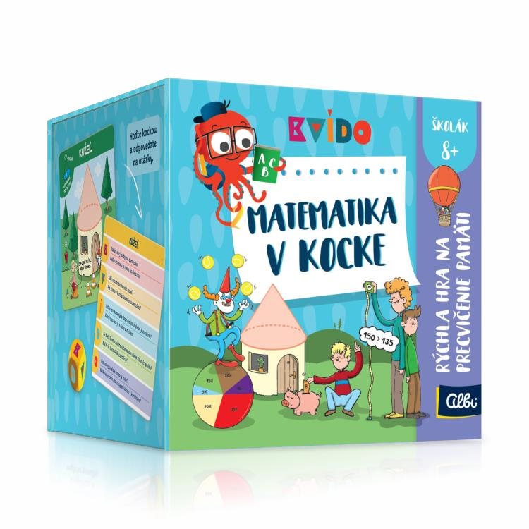 Kvído – Matematika V kocke SK Spoločenská hra