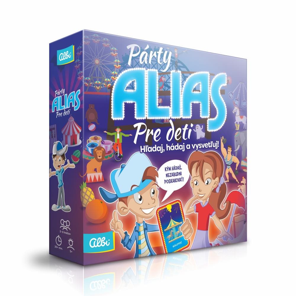Párty Alias Pre deti SK Spoločenská hra