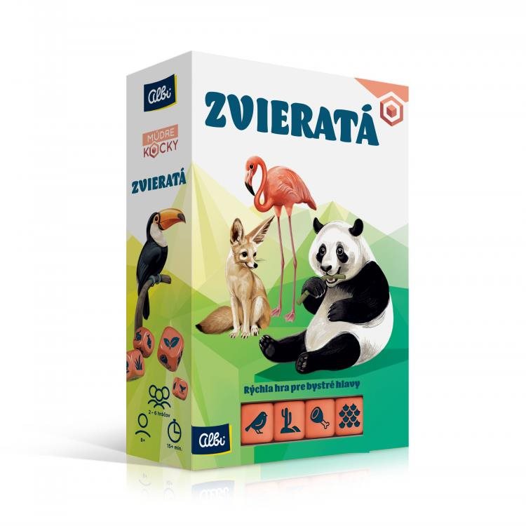 Múdre kocky – Zvieratá SK Spoločenská hra