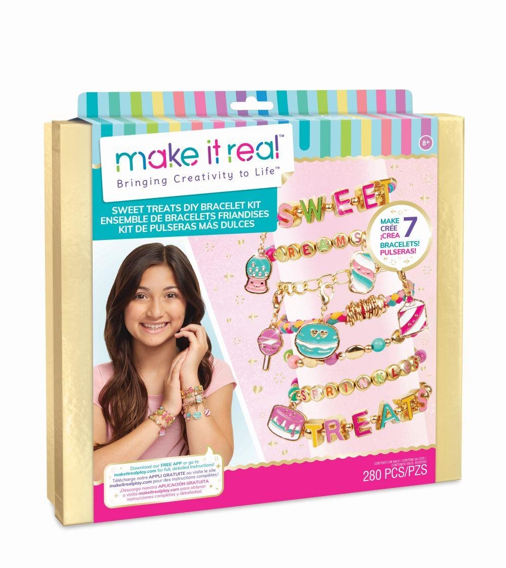 Make It Real Súprava na výrobu náramkov Sweet Treats Sada na výrobu...