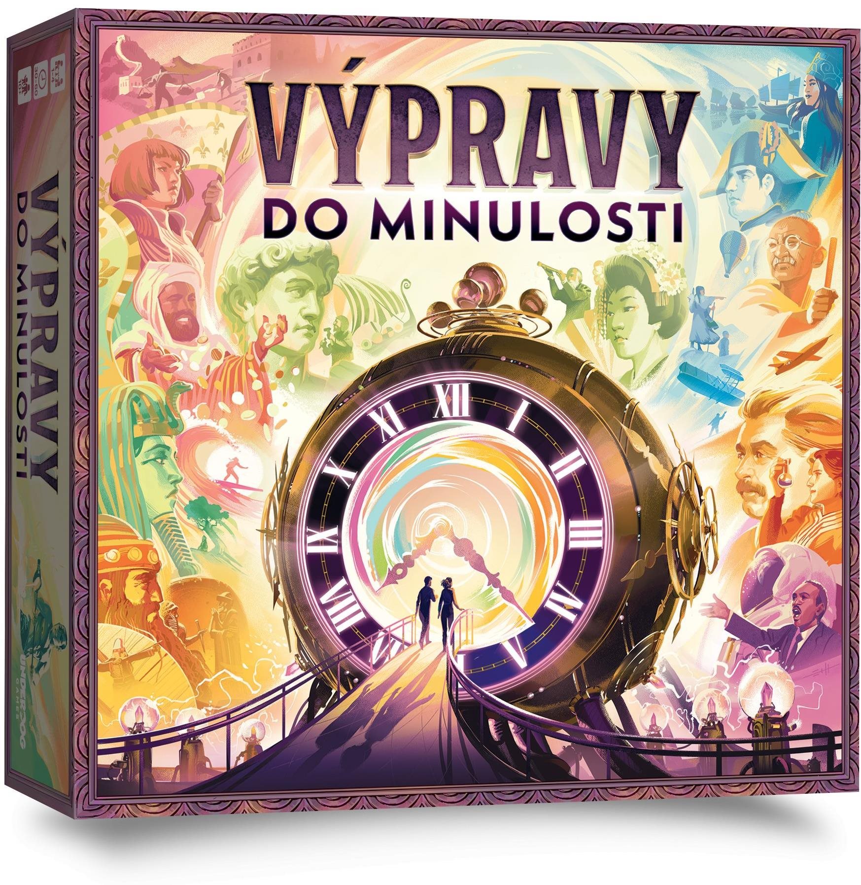 Výpravy do minulosti Dosková hra