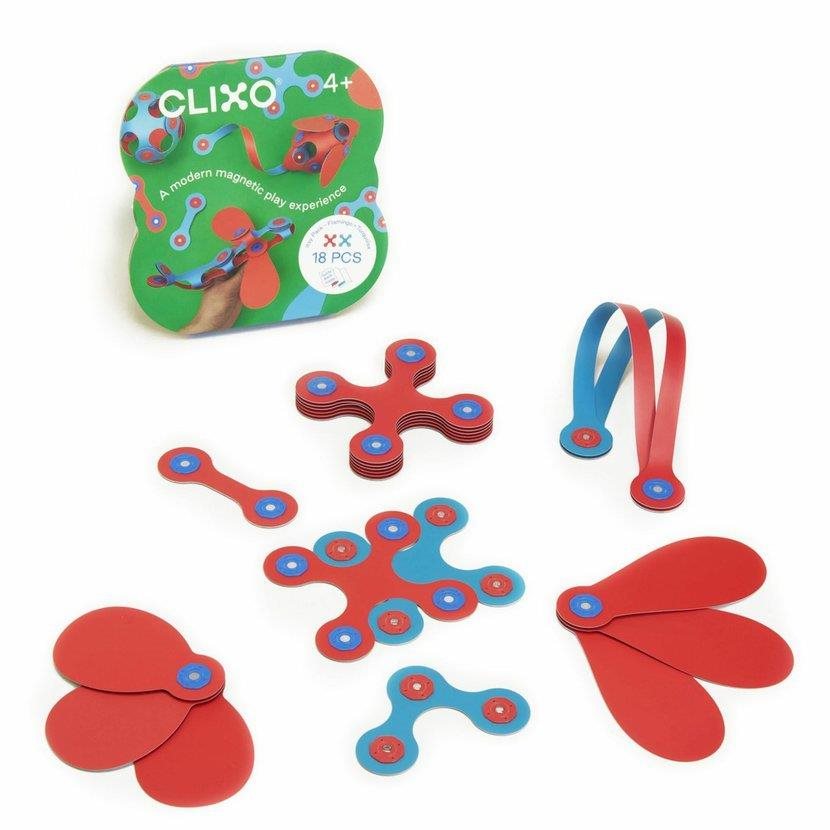 CLIXO Itsy Flamingo and Turquoise Építőjáték