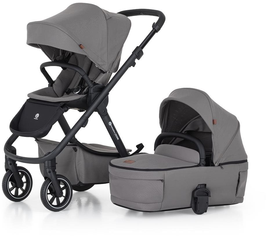 Petite&Mars Icon 2 v 1 RWS Dove Grey Lite Kočík