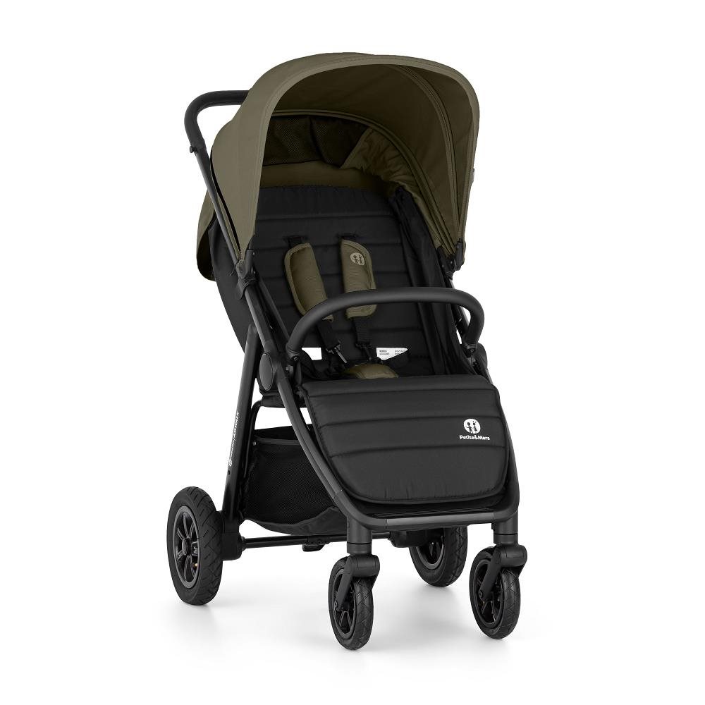 Petite&Mars Airwalk2 Mature Olive Babakocsi