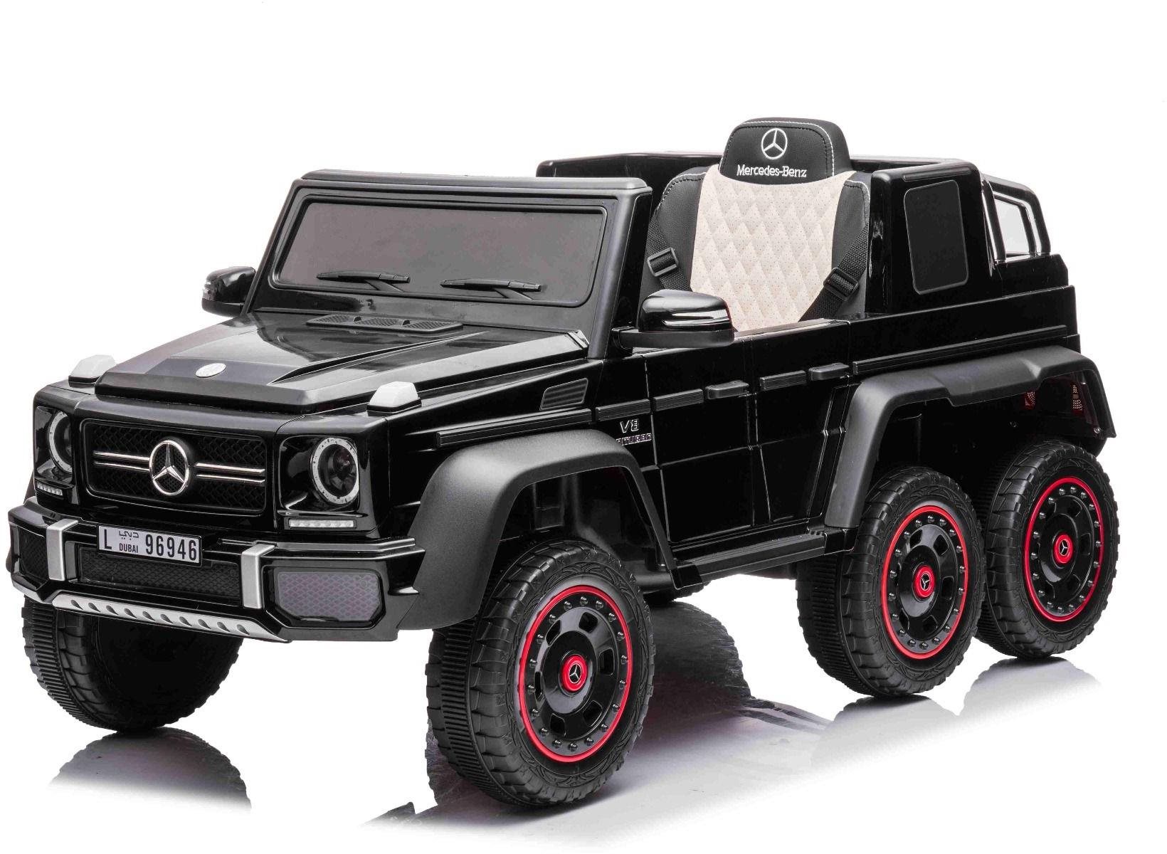 Mercedes-Benz G63 6×6 AMG Black Elektrické auto pre deti