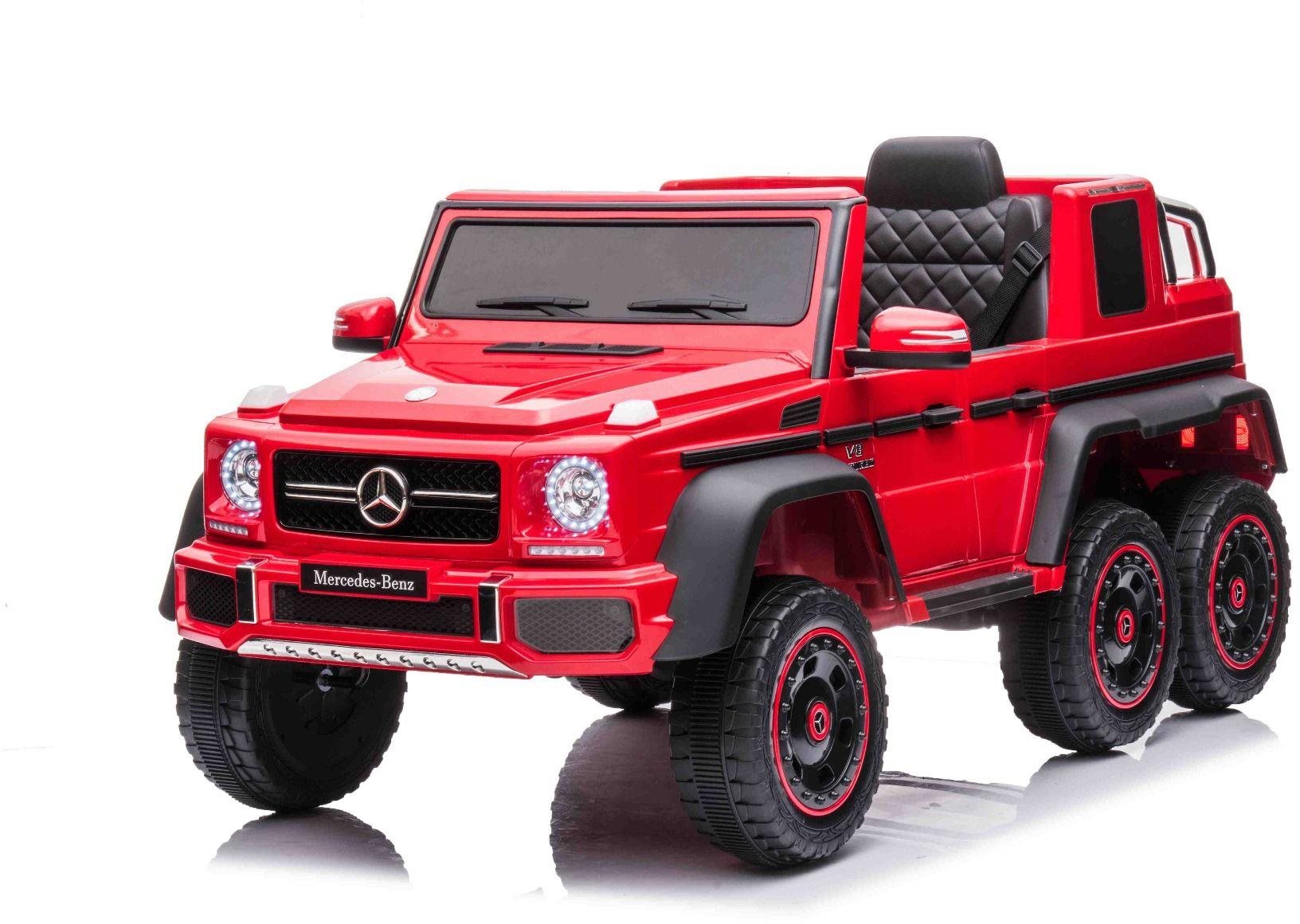 Mercedes-Benz G63 6x6 AMG Red Elektrické auto pre deti