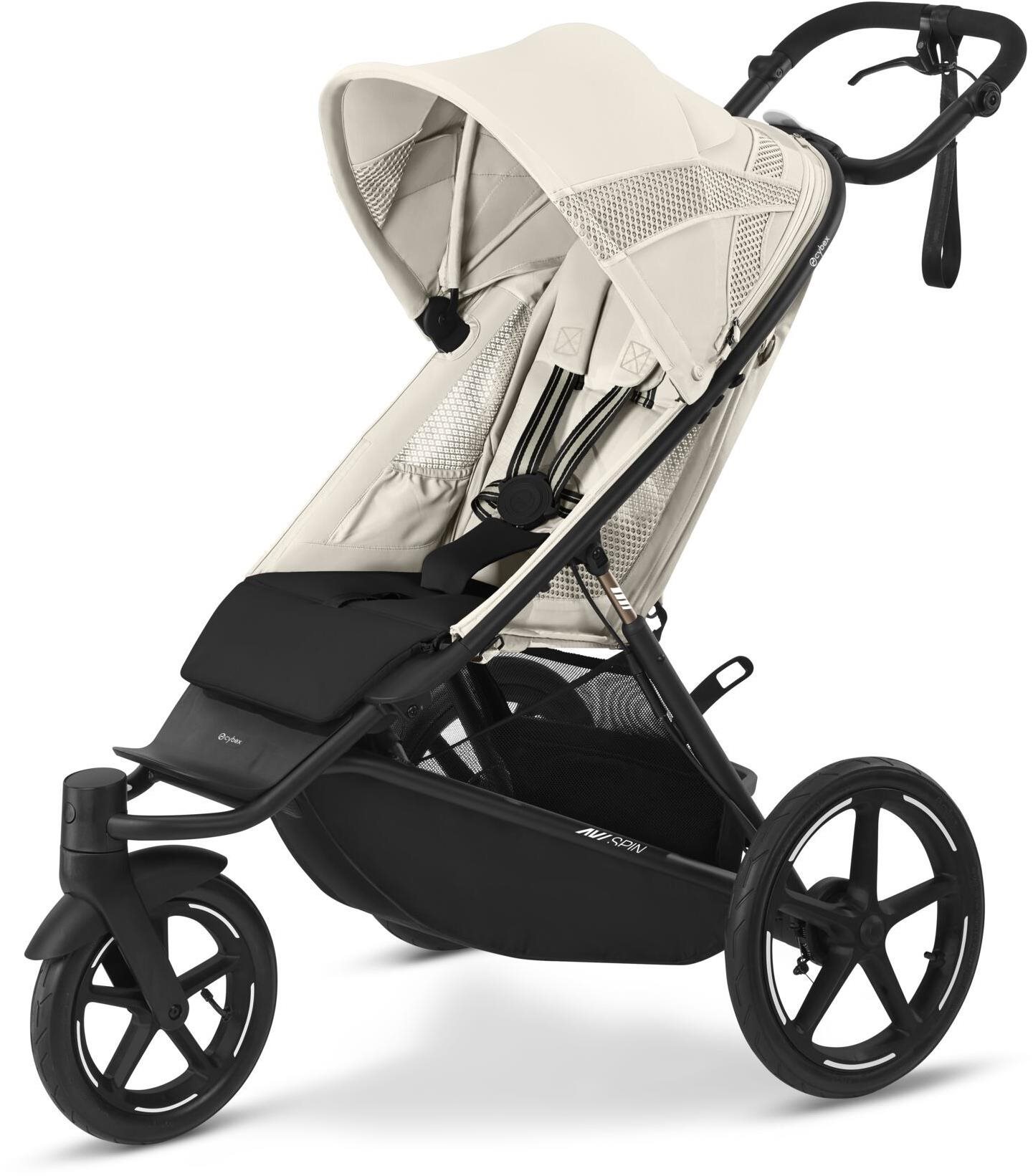 Cybex Avi Spin Seashell Beige/Light beige Kočík