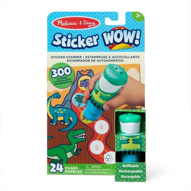 Melissa-Doug Sticker Wow! Dinosaurus Pečiatka