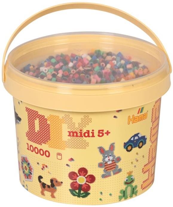 Hama Mix 10 000 ks midi Zažehlovacie korálky