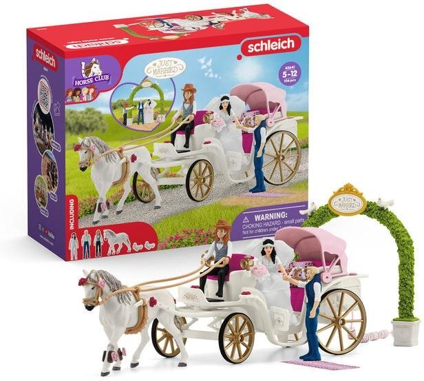 Schleich Svadobný kočiar 42641 Set figúrok a príslušenstva
