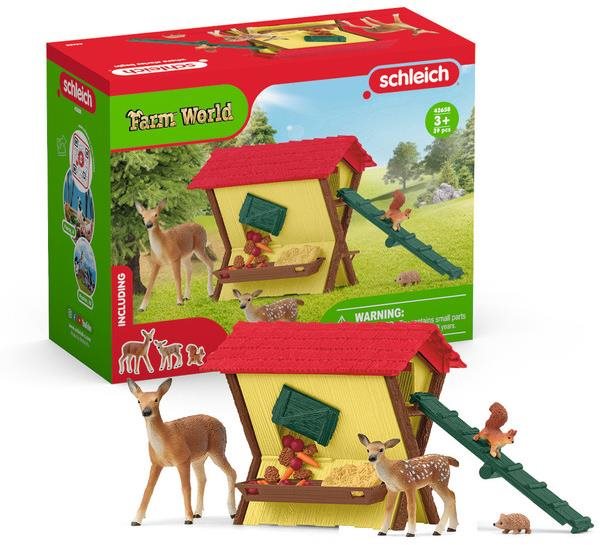 Schleich Krmení lesních zvířat 42658 Figura szett