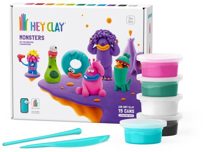 TM TOYS Hey Clay Szörnyecskék Gyurma