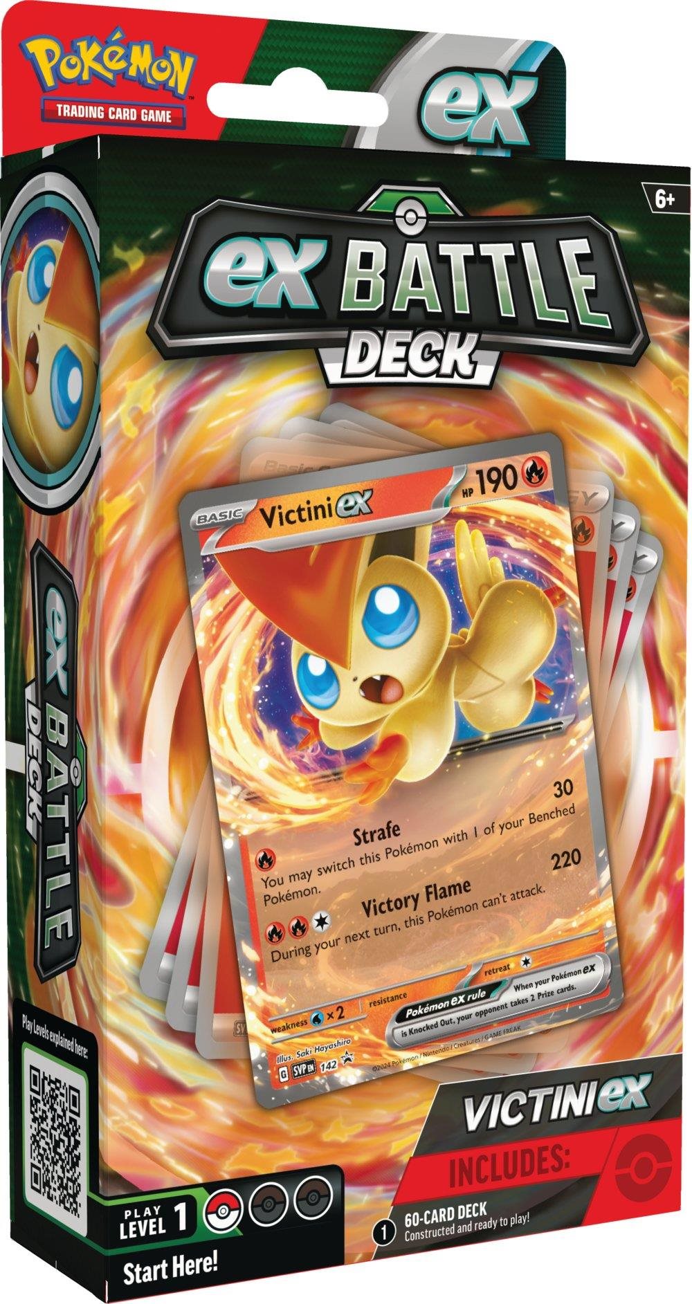 Pokémon TCG: ex Battle Deck - Victini Pokémon Karten