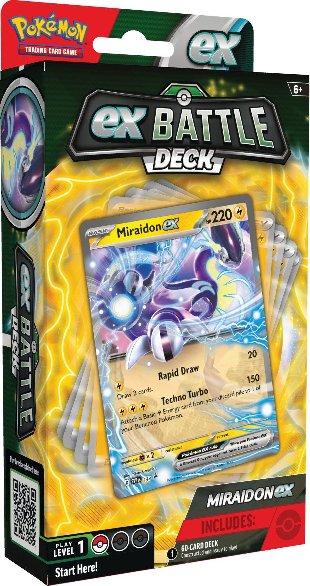 Pokémon TCG: ex Battle Deck - Miraidon Pokémon kártya