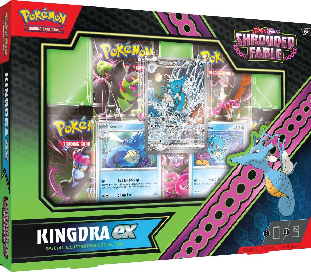 Pokémon TCG: SV6.5 Shrouded Fable - Kingdra ex Special Illustration...