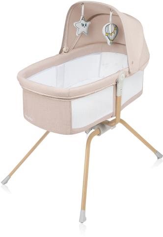 Lionelo Malin Evo - Beige Natural Utazó kiságy