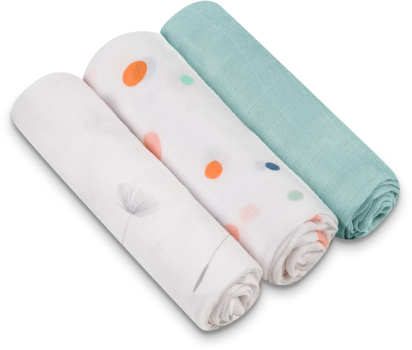 Lionelo Bamboo Set Dot Látkové plienky