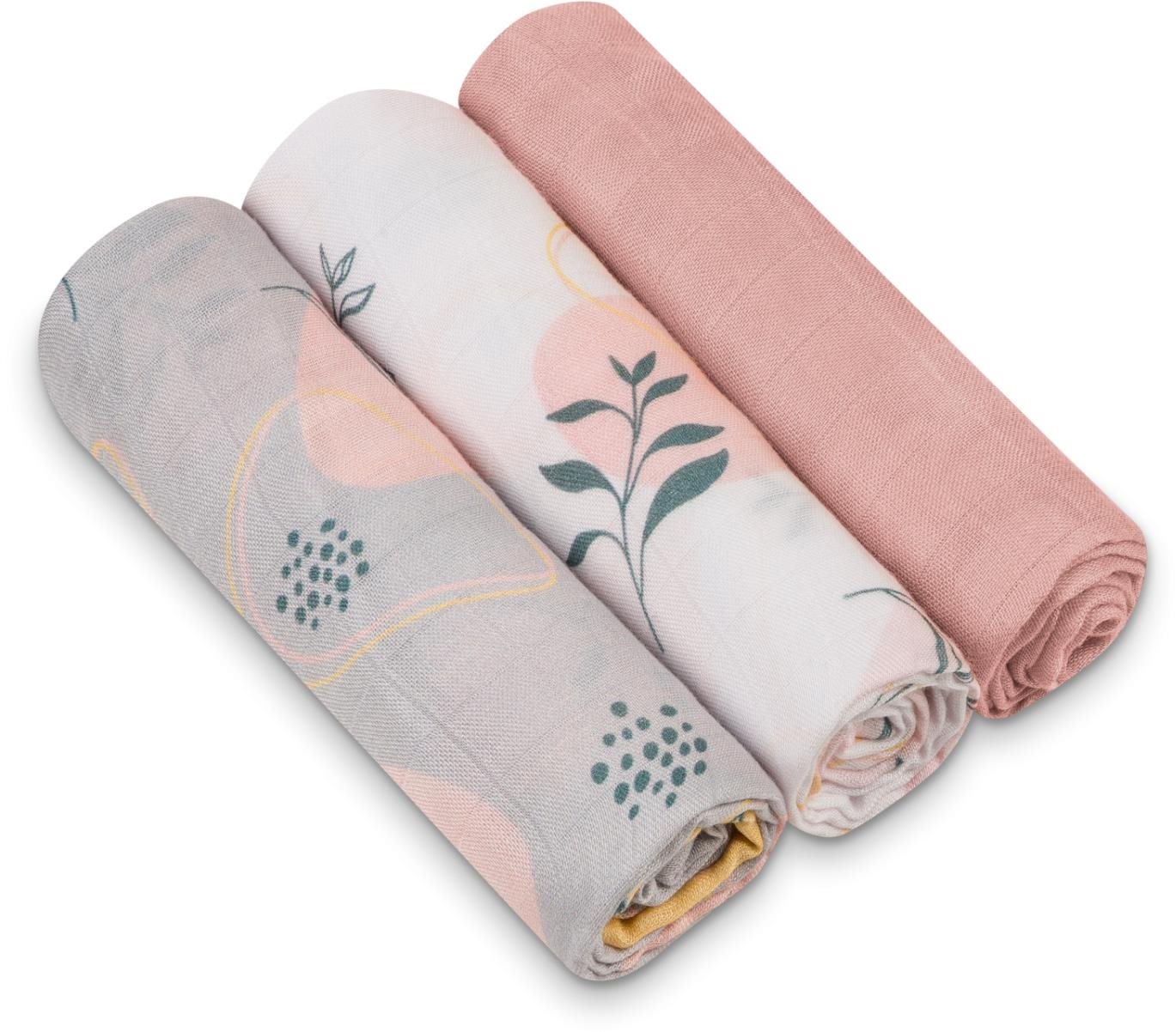Lionelo Bamboo Set Leaf Látkové plienky