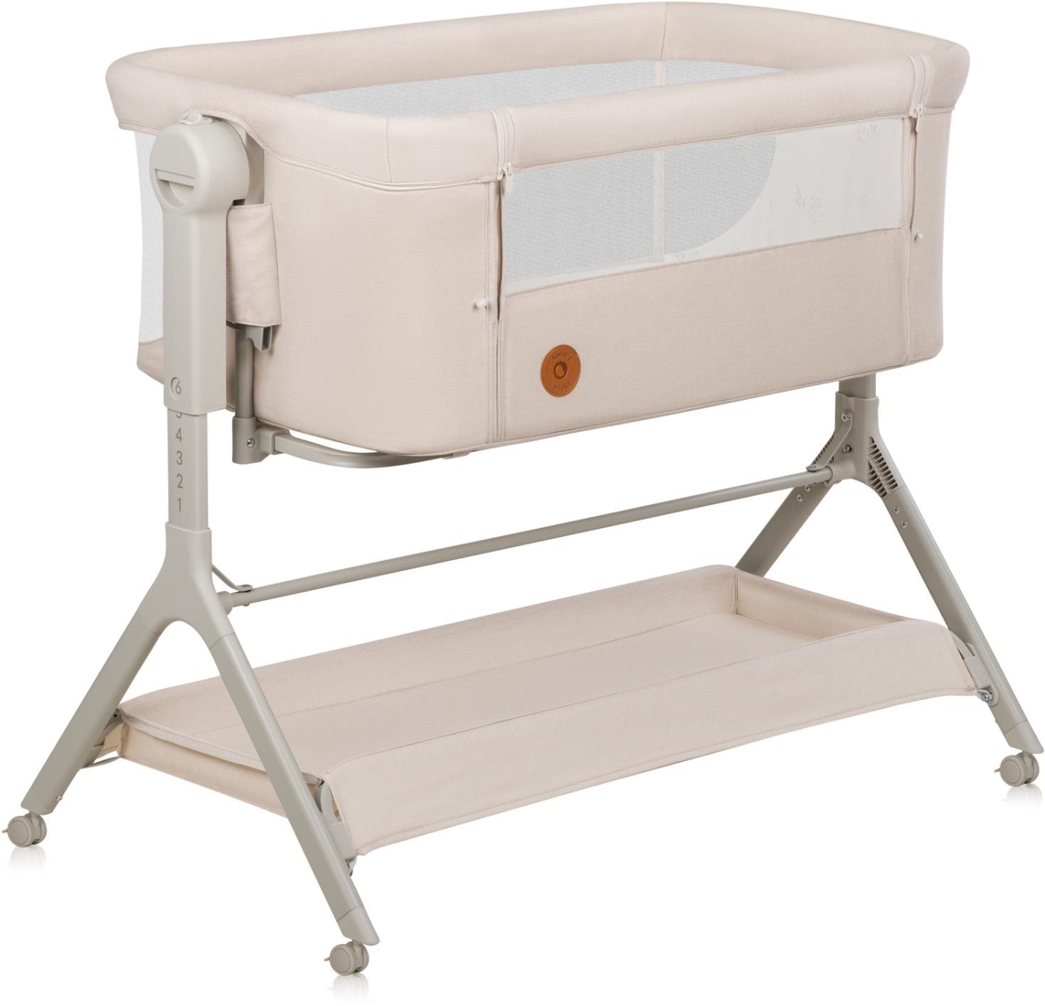 Lionelo Leonie Plus Beige Sand Cestovná postieľka